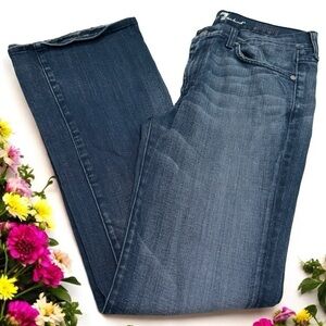 7 For all Mankind Medium Wash Bootcut Jeans Size 30